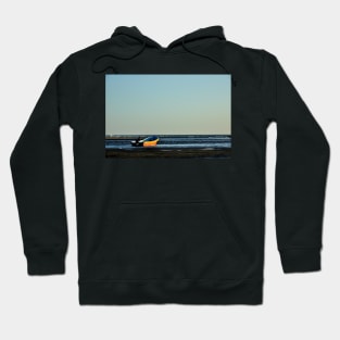 Nicaragua - coucher de soleil sur bateau de pêcheur Hoodie